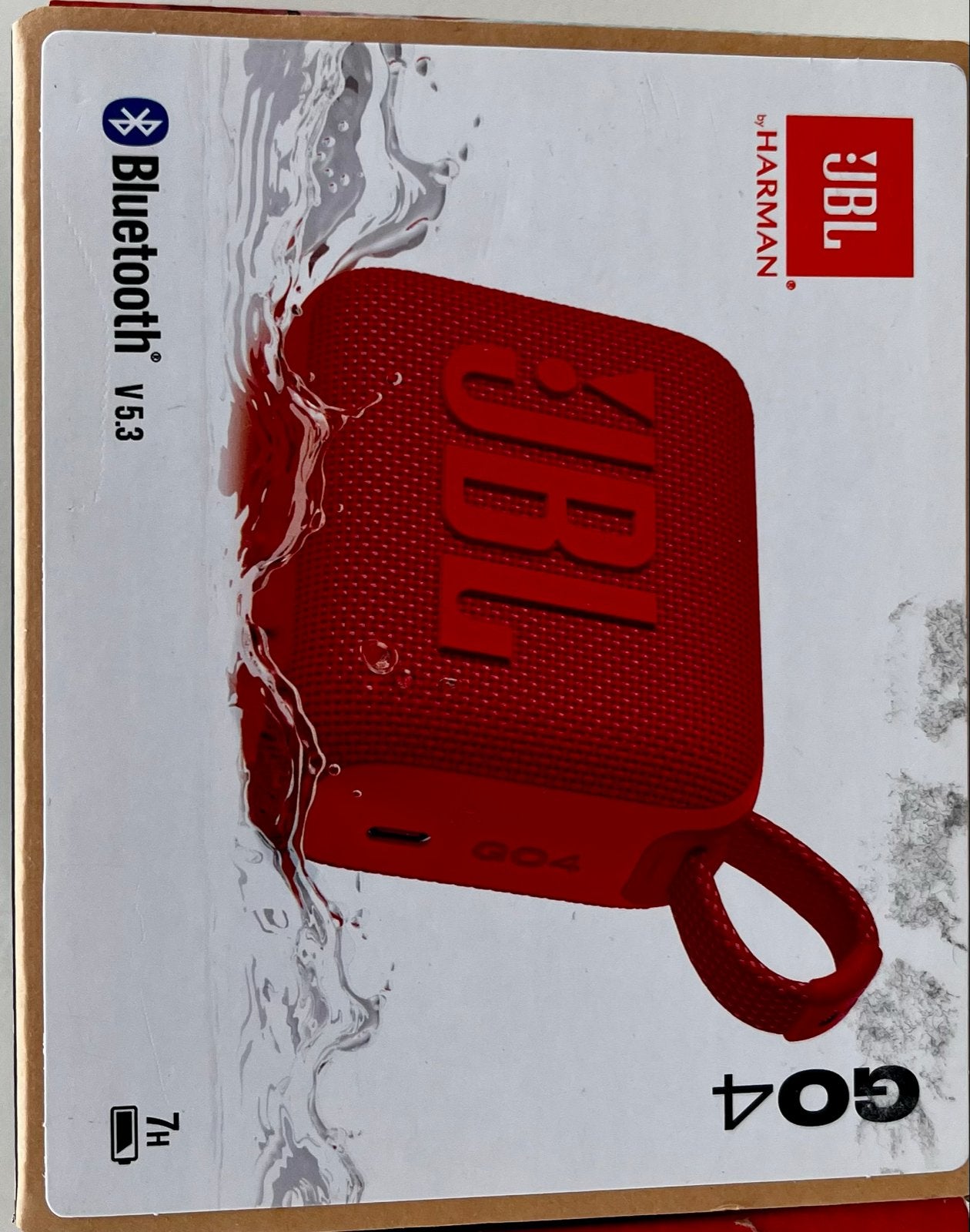 JBL Go 4 Draagbare Bluetooth Speaker Rood - Nieuw in Doos, Ophalen, JBL, Overige typen, Nieuw