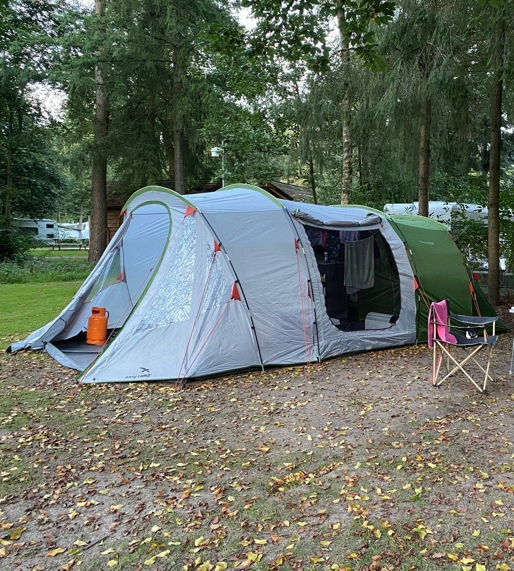EasyCamp Palmdale 500 Lux tunneltent met footprint, Ophalen, Zo goed als nieuw, Tot en met 5