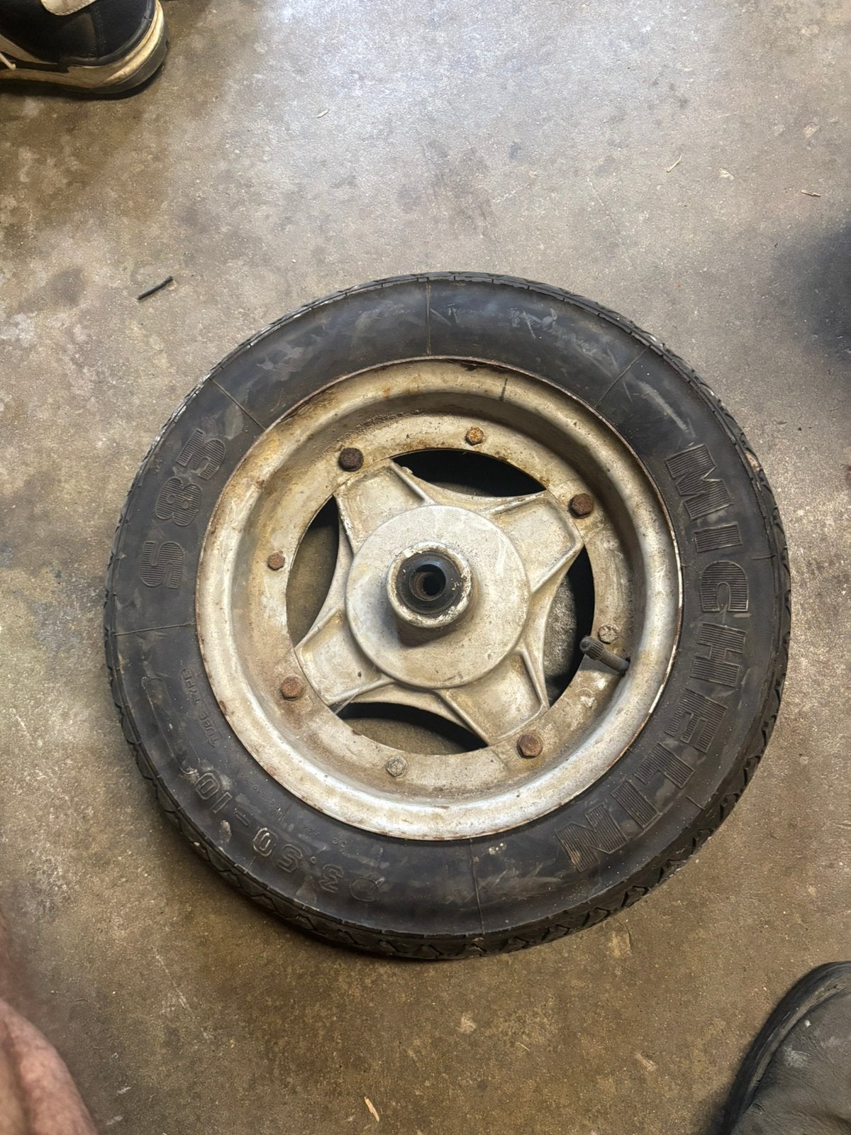 Voorwiel voor Honda CT70 K0 (Mini Trail) van 1969 tot 1971, Ophalen of Verzenden
