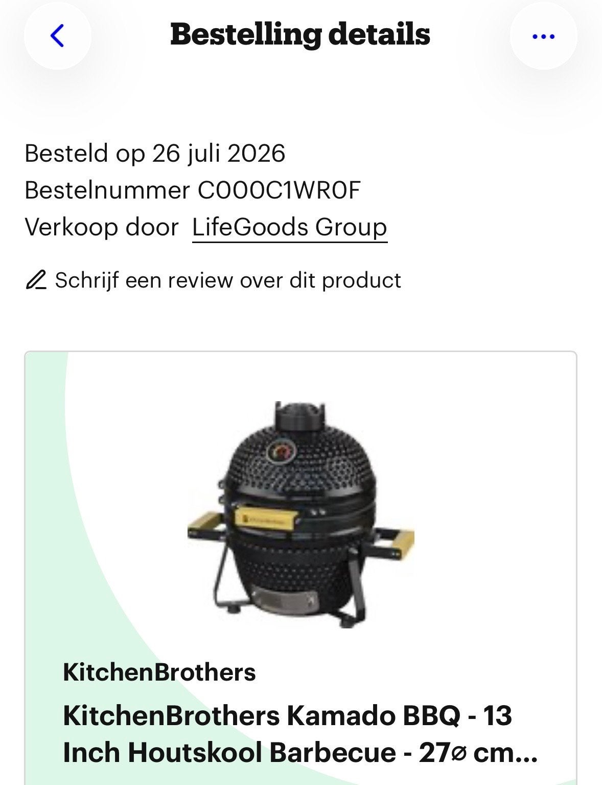 Foto 10 van KitchenBrothers Kamado BBQ - 13 Inch Houtskool Barbecue