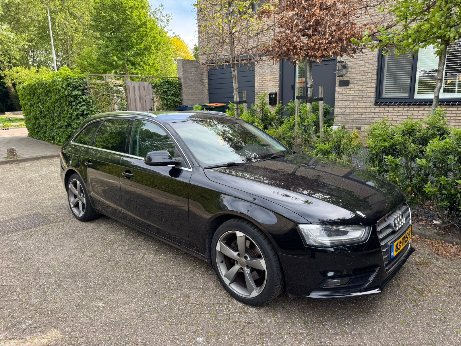 Audi A4 1.8TFSI 125KW Avant Multitr. 2012 Zwart, Auto's, Audi, 4 cilinders, 1505 kg, A4, Zwart