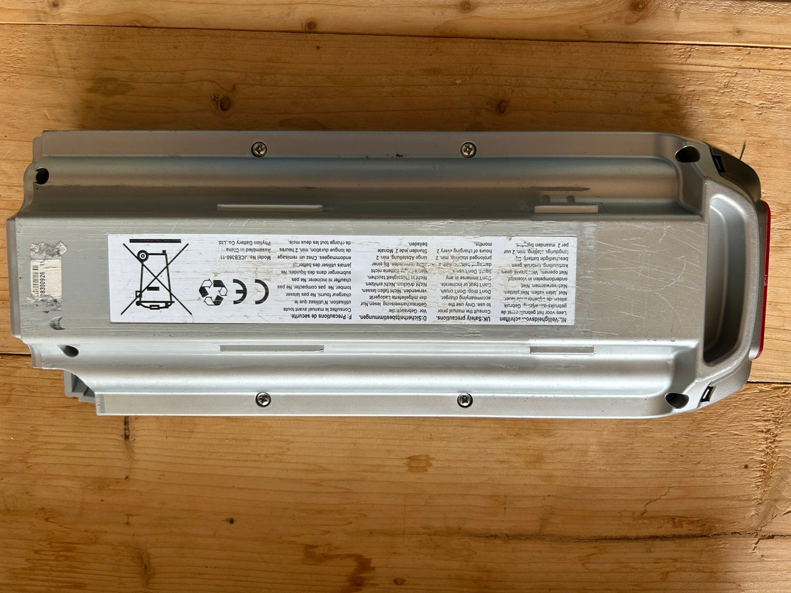 Te koop revisieaccu. 11,6 Ah van Acell E-motion E400 36v, Ophalen, Gebruikt