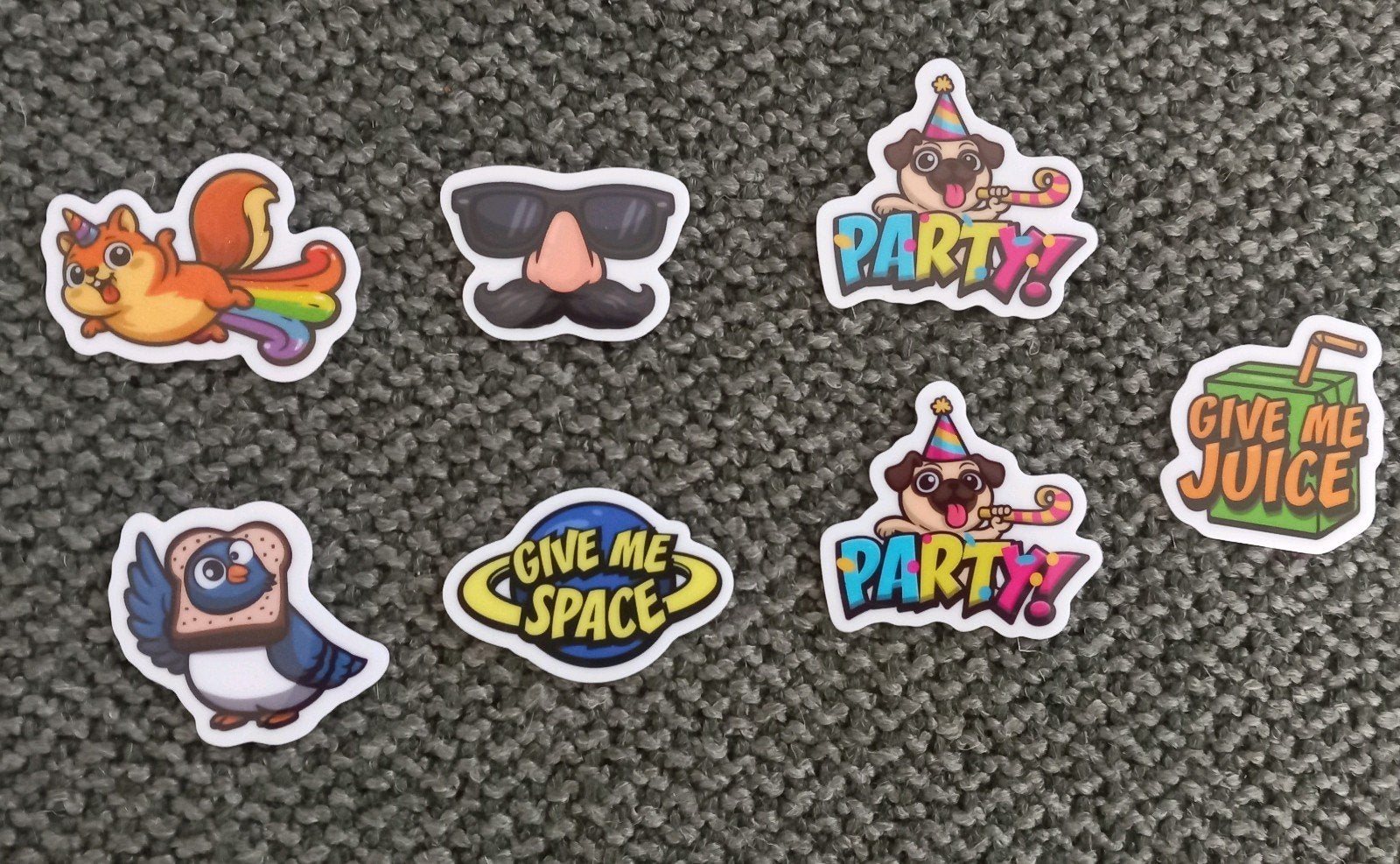 7 Stickers Stickerjacht Jumbo Stuk StukTV - ook los te koop, Jumbo, Ophalen of Verzenden