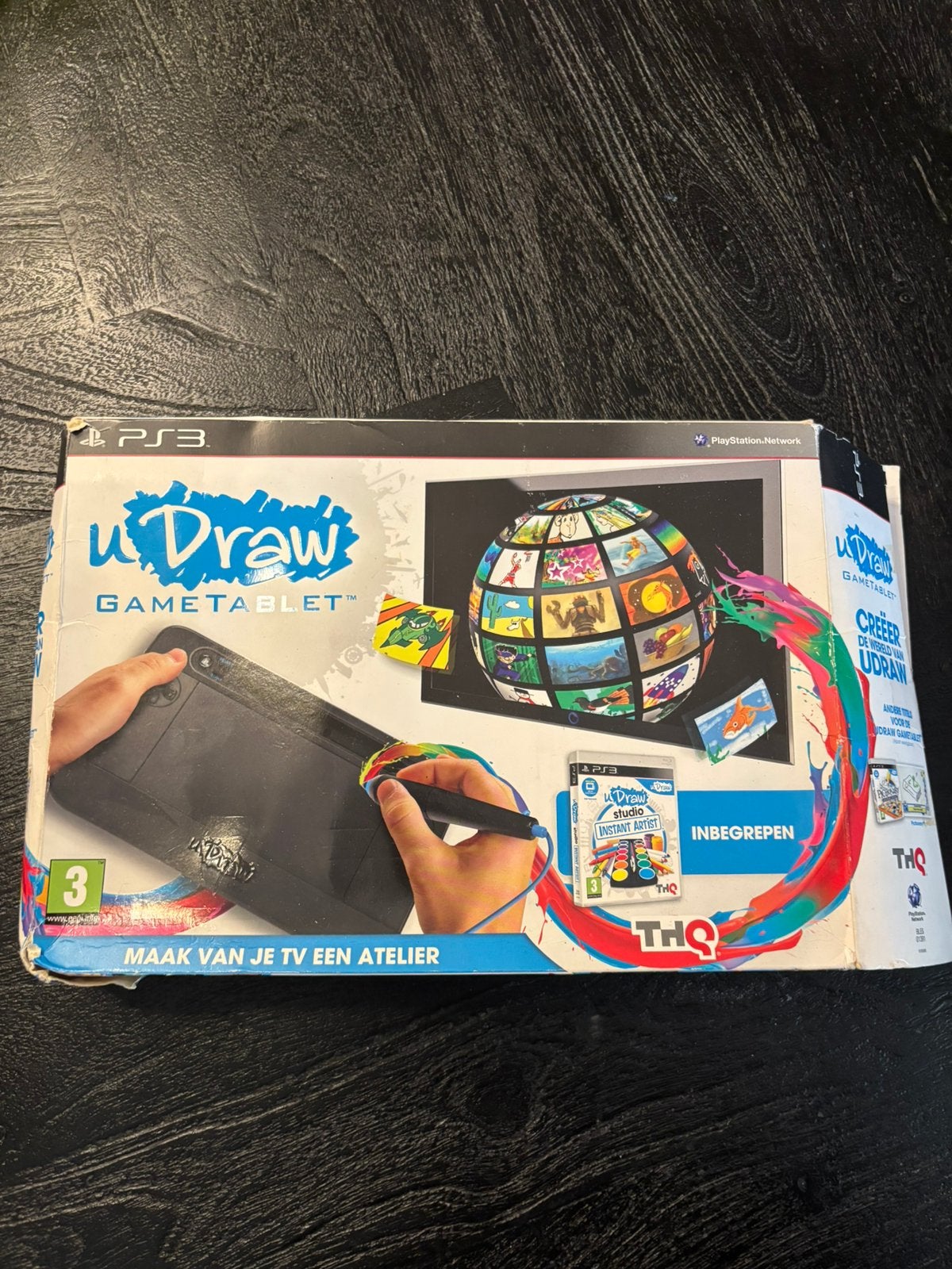 uDraw game + tablet PlayStation 3 PS3 nieuw in doos, Avontuur en Actie, Vanaf 18 jaar, Verzenden, 1 speler