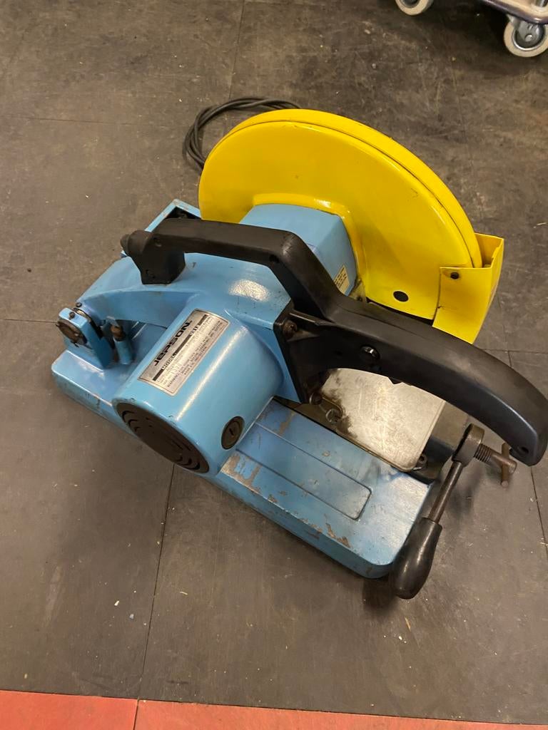 Afkortzaag Jepson 9312 Dry Cutter., Doe-het-zelf en Verbouw, Ophalen, Zo goed als nieuw, Afkortzaag, 30 tot 70 mm