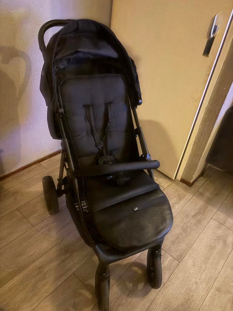 Zwarte buggy, Ophalen of Verzenden, Gebruikt, Overige merken, Verstelbare rugleuning