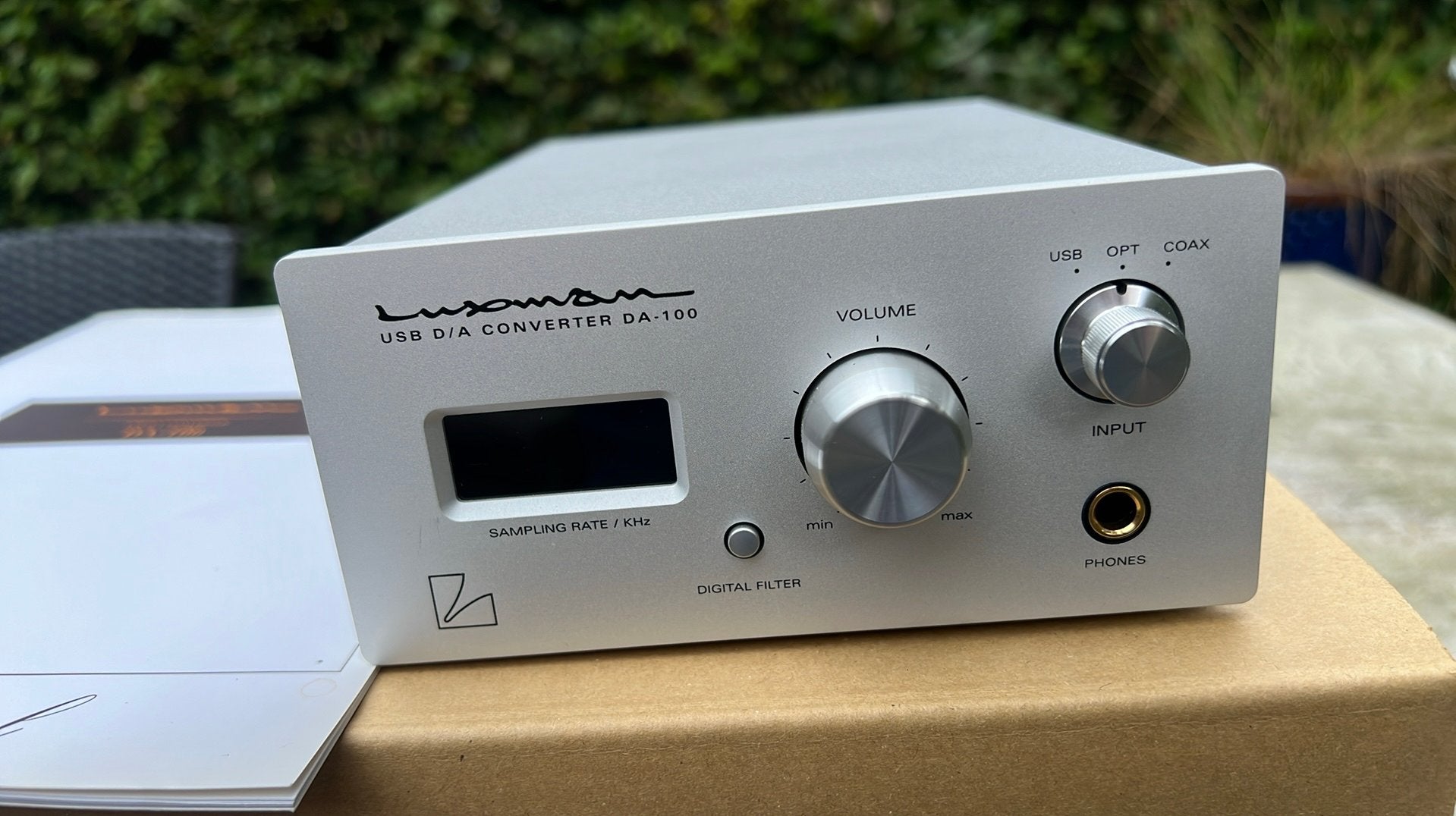 Luxman DA-100 USB D/A Converter, Overige merken, Luxman straat Japan, Ophalen of Verzenden, Zo goed als nieuw