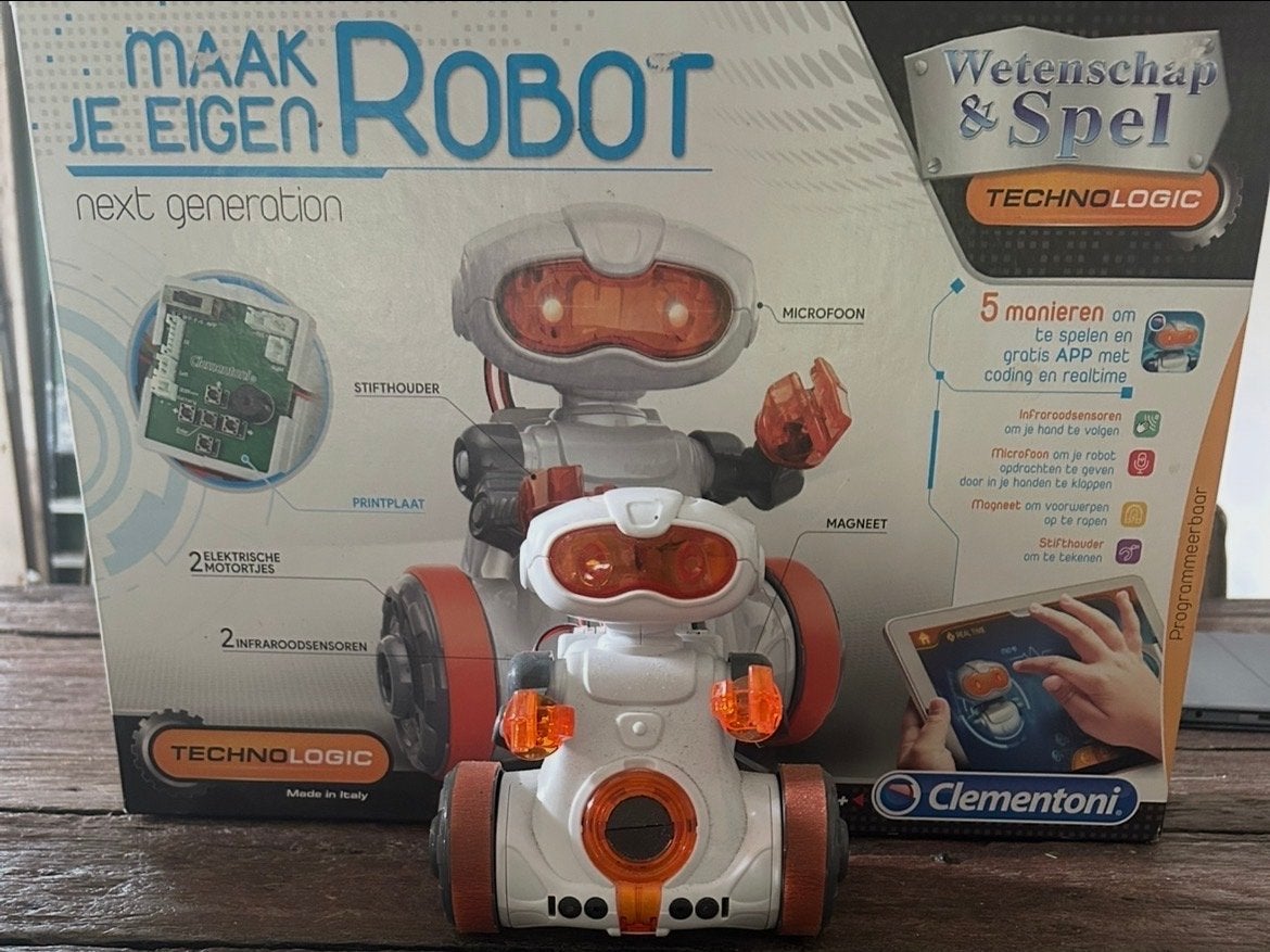 Clementoni Maak Je Eigen Robot - Nieuw in doos, Ophalen of Verzenden, Nieuw, Bouwen