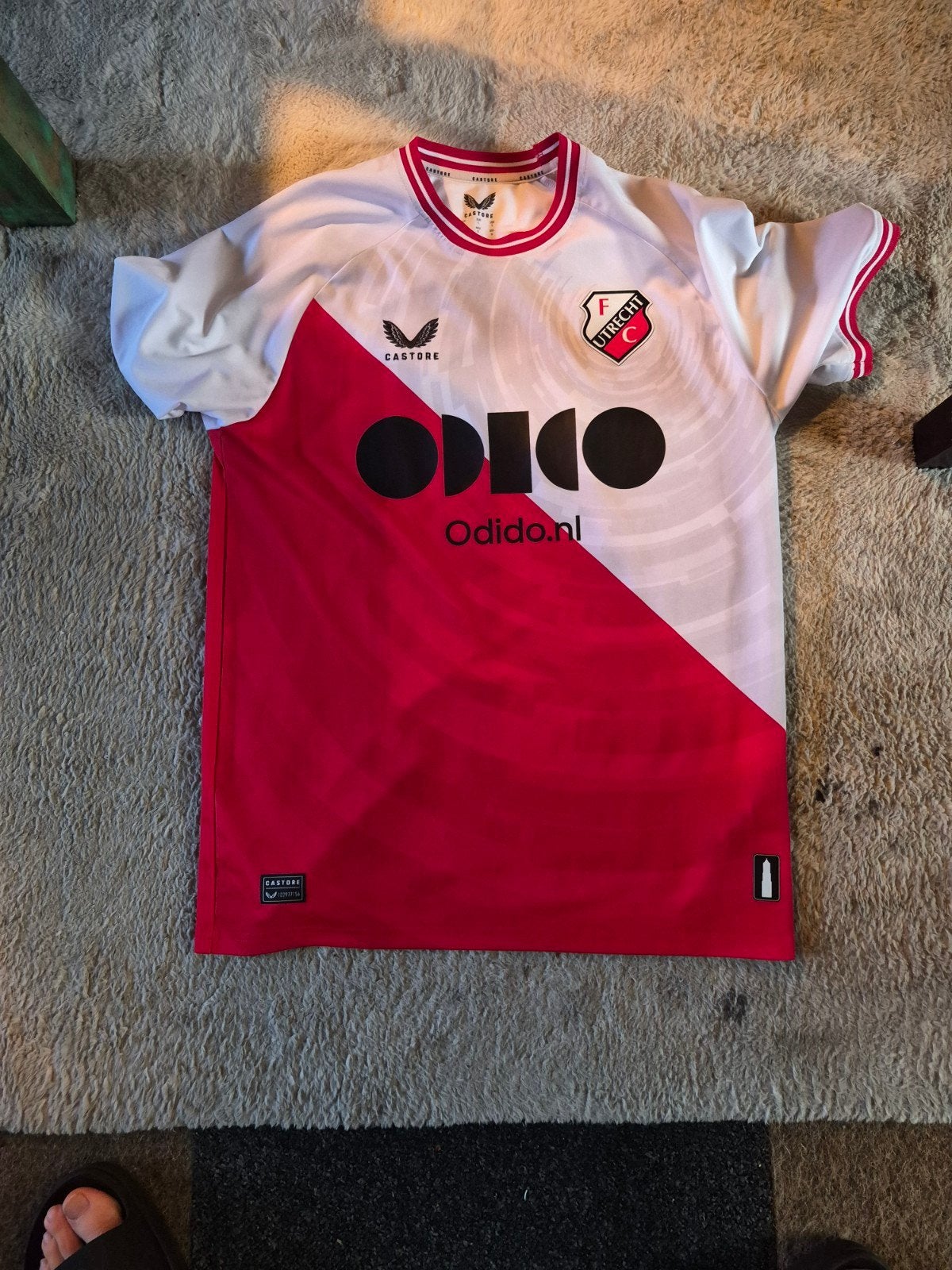 2023/24 fc utrecht shirt maat L, Maat L, Ophalen of Verzenden, Zo goed als nieuw, Shirt