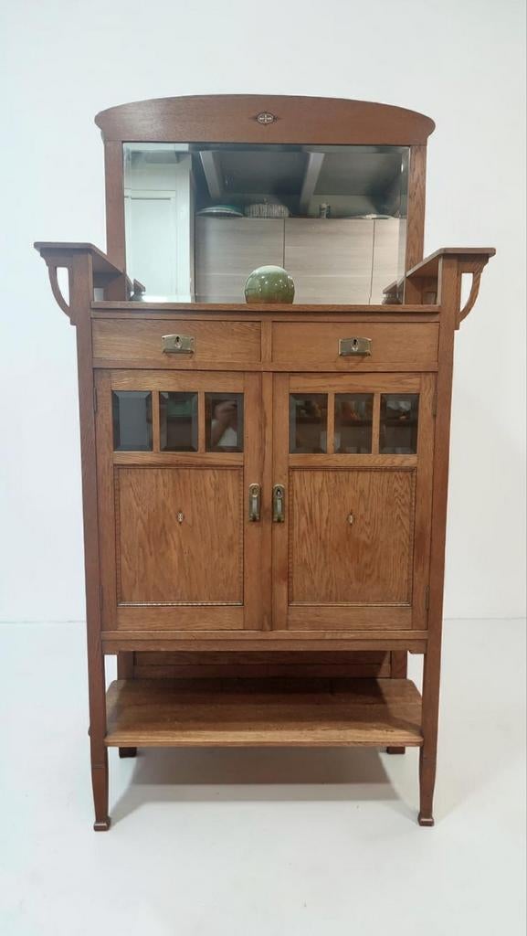 antiek kastje Jugendstil 1910 art deco, Antiek en Kunst, Ophalen