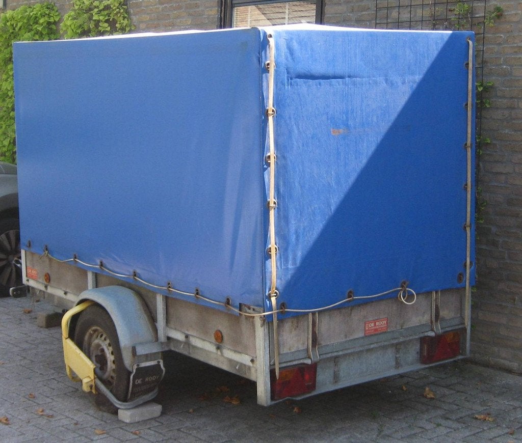 Aanhanger met huif, Auto diversen, Aanhangers en Bagagewagens, Ophalen, Gebruikt