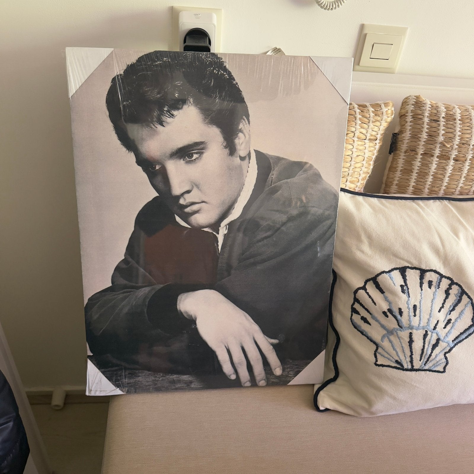 Elvis canvas 40/50 cm, Ophalen, Overige typen