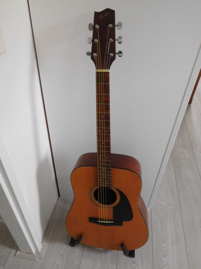 Te koop: Fender gitaar Gemini, Ophalen, Zo goed als nieuw, Klassieke of Spaanse gitaar, Met koffer