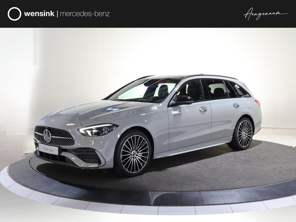 Mercedes-Benz C-klasse Estate 300e Business Solution AMG | P, Auto's, Mercedes-Benz, Automaat, Achterwielaandrijving, 2020 kg