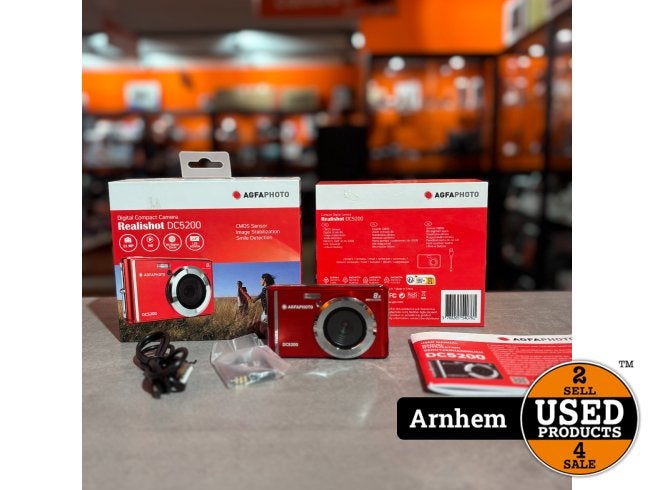 Agfa Photo Realishot DC5200 Rood | In doos, Flex Ltd., Zo goed als nieuw, https://flex.com/contact-us, Nobelstraat 10, 5807 GA Oostrum LB, Limburg, Nederland