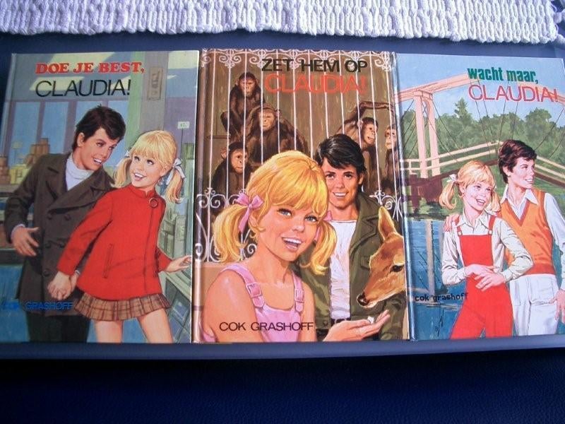 4 Delen Claudia serie, Ophalen of Verzenden, Gelezen, Cok Grashoff