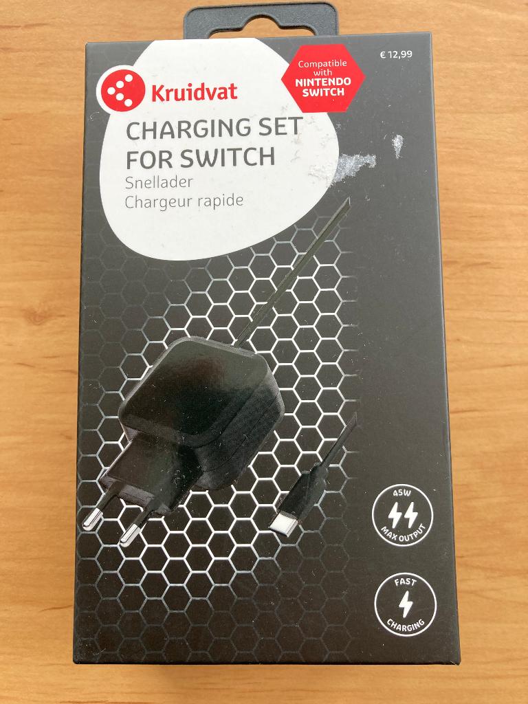 NIEUW Snellader Nintento Switch, 1 speler, Ophalen of Verzenden, Nieuw, Vanaf 3 jaar