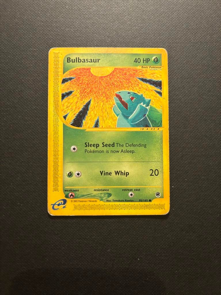 Bulbasaur Pokémon Kaart 95/165 (2002), Hobby en Vrije tijd, Verzamelkaartspellen | Pokémon, Ophalen of Verzenden, Zo goed als nieuw