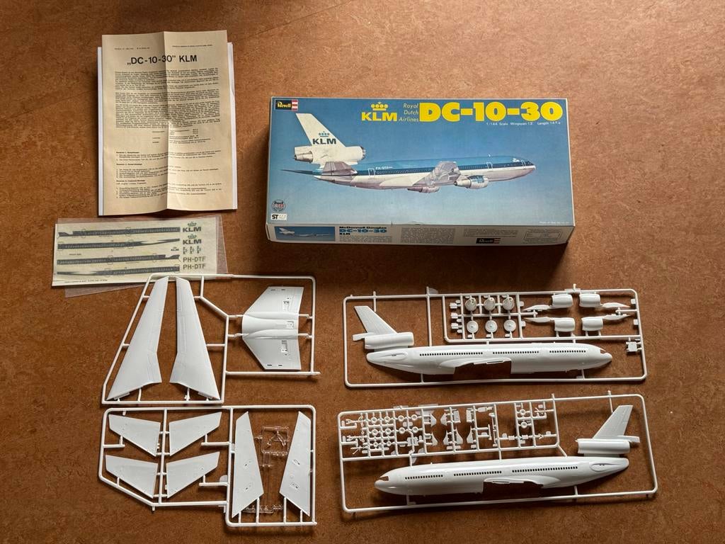 Revell KLM DC-10-30 Modelvliegtuig 1:144, 1:144 tot 1:200, Revell, Ophalen of Verzenden, Zo goed als nieuw