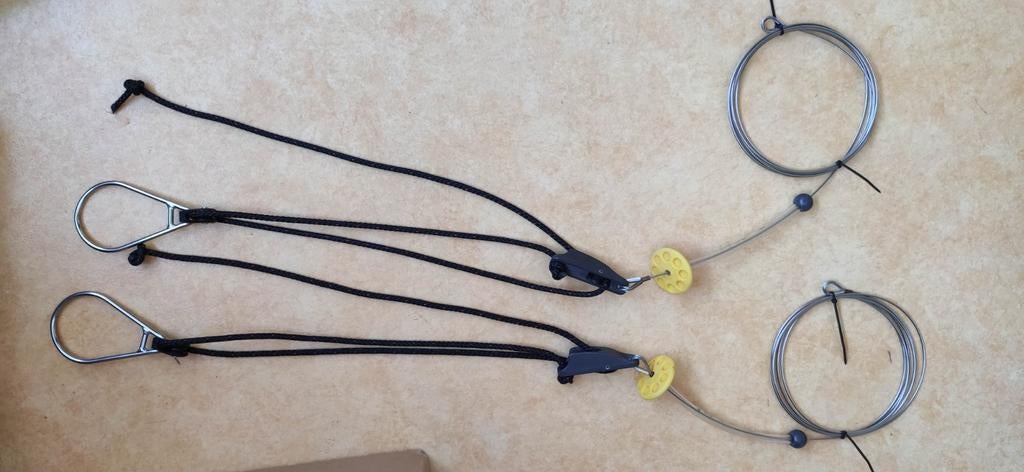 Nieuwe complete trapesets voor RS, Topper, Laser 2, etc., Watersport en Boten, Ophalen of Verzenden, Nieuw, Lijn of Blok