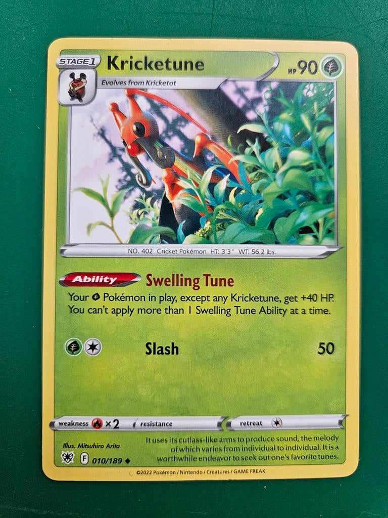 Pokémon Kricketune HP90 kaart, Ophalen of Verzenden