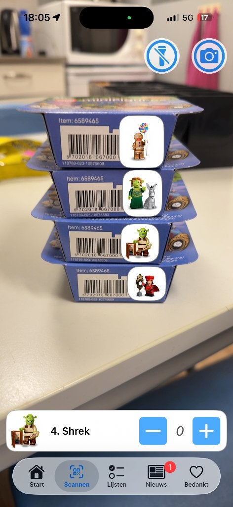 Lego Minifigures Shrek, Overige thema's, Ophalen of Verzenden, Zo goed als nieuw, Minifiguur