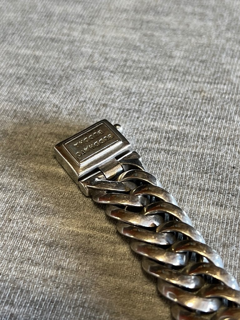 Buddha to Buddha Chain Armband 925 Zilver 18.5cm, Ophalen of Verzenden, Zo goed als nieuw, Zilver, Zilver