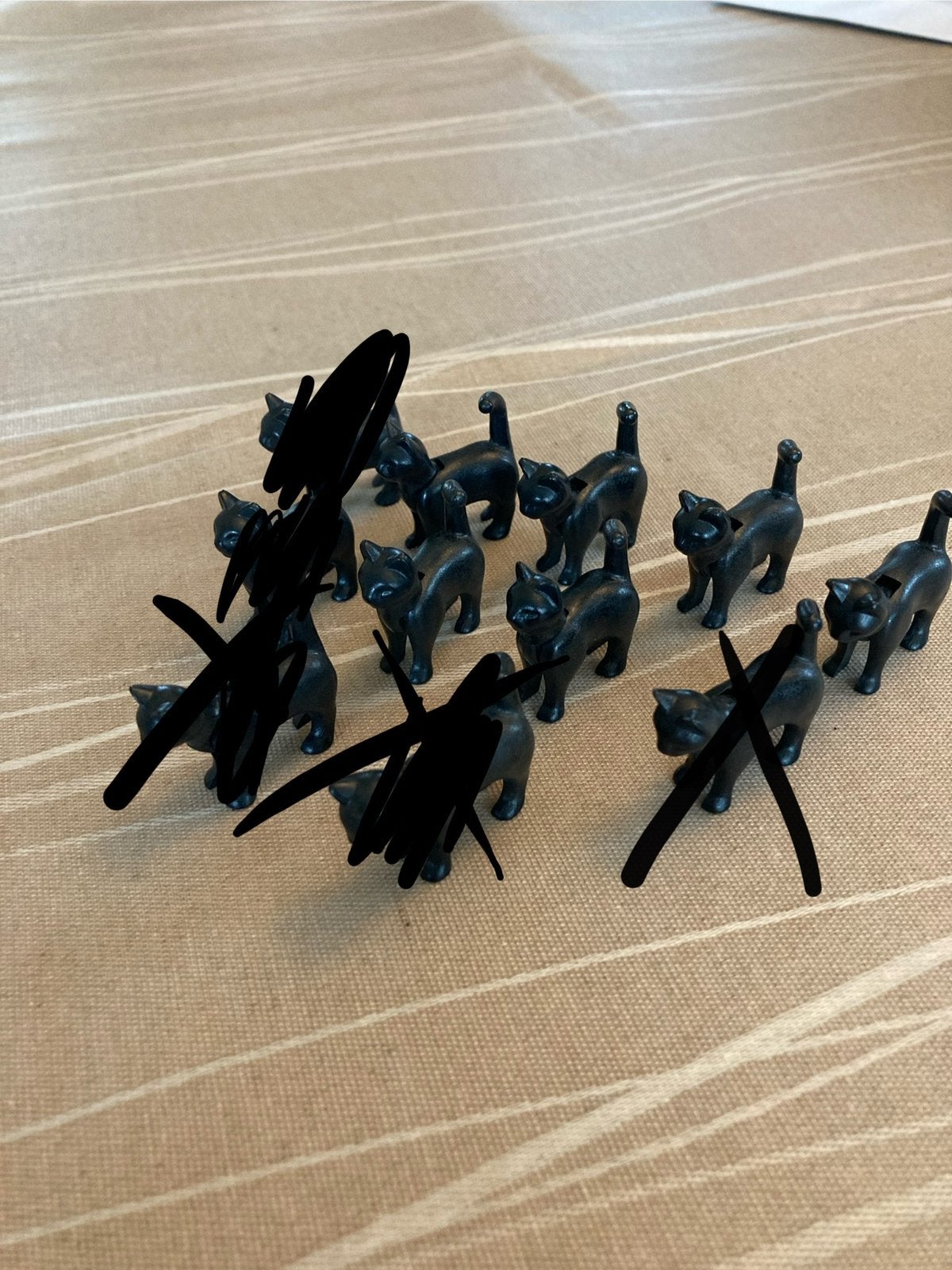 Playmobil zwarte poezen., Kinderen en Baby's, Speelgoed | Playmobil, Ophalen of Verzenden, Zo goed als nieuw