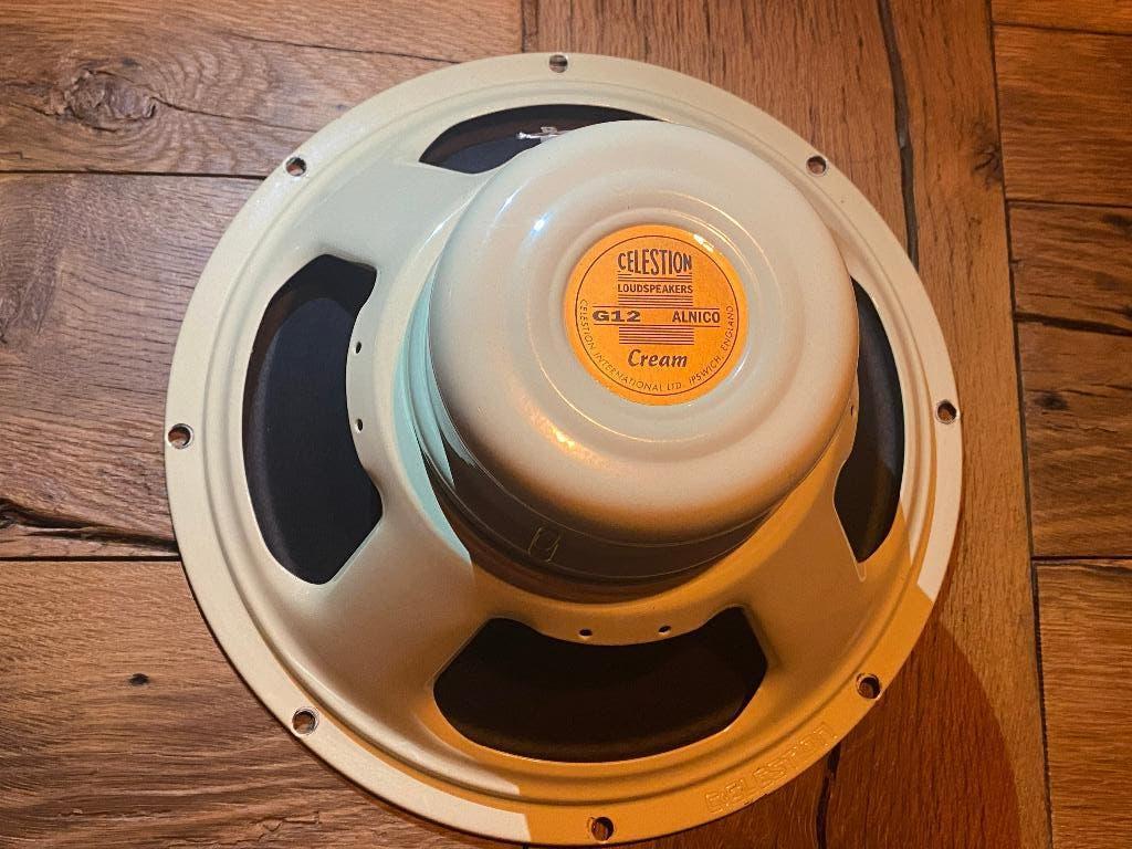 Celestion alnico cream 90W, 12inch, 8ohm, Ophalen of Verzenden, Zo goed als nieuw, Elektrische gitaar