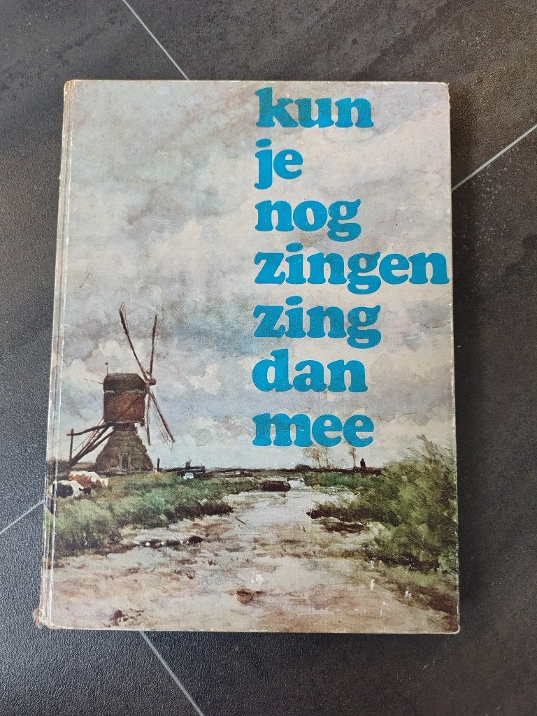 Liedbundel kun je nog zingen zing dan mee, Muziek en Instrumenten, Gebruikt, Overige genres, Overige soorten, Ophalen of Verzenden