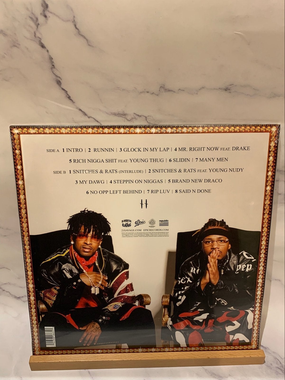 21 Savage & Metro Boomin - Savage Mode II (Rode LP), Cd's en Dvd's, LP, Colored vinyl, Ophalen of Verzenden, 12 inch