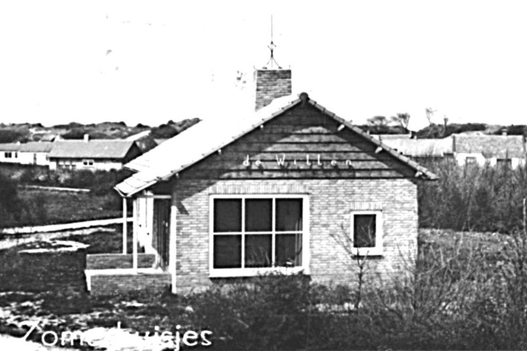 700327 Vrouwenpolder Zeeland 1964 Bungalow Breezand Gelopen, Ophalen of Verzenden, 1960 tot 1980, Gelopen, Zeeland