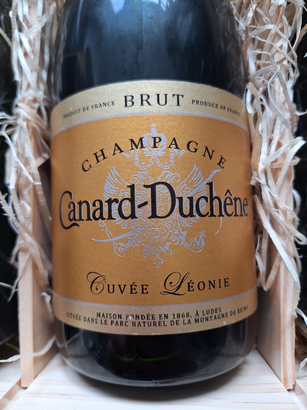 Losse fles Canard-Duchene met ouder etiket, Frankrijk, Nieuw, Ophalen of Verzenden, Champagne