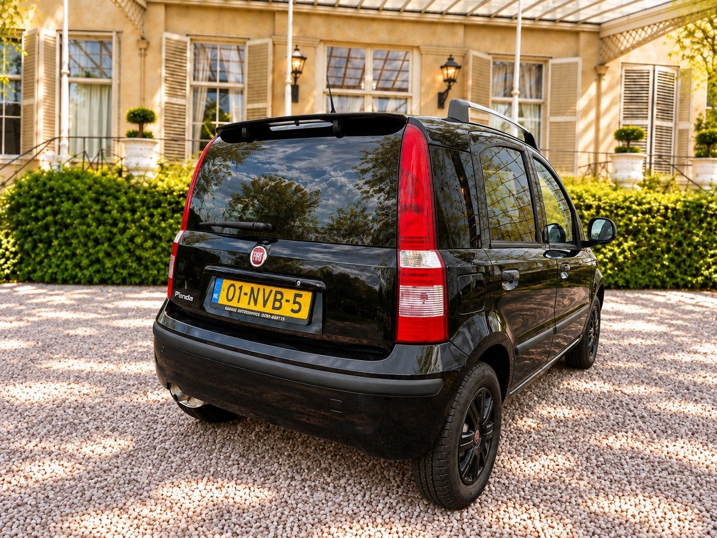 Fiat Panda 1.2 Sempre AIRCO I HOGE INSTAP I ELEK PAKKET NAP, Gebruikt, 1242 cc, Zwart, Origineel Nederlands