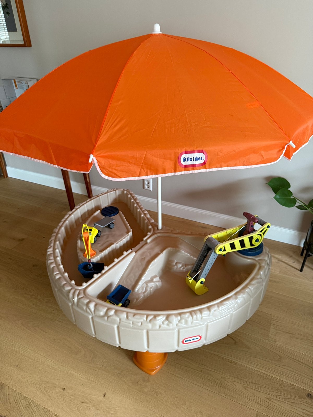 Little Tikes Bouwplaats Zandtafel, Ophalen, Zo goed als nieuw
