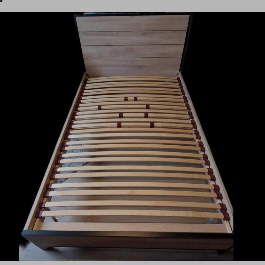 Bed, Ophalen, Gebruikt, Twijfelaar, 120 cm