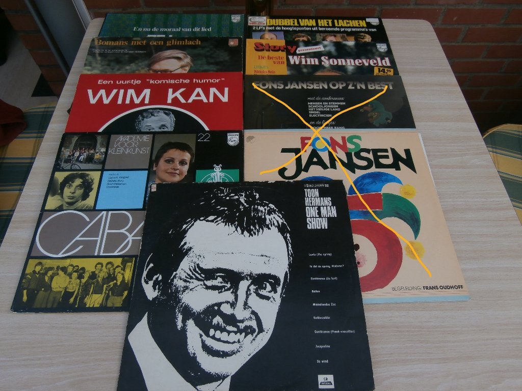 lps-conference-cabaret- ea..-zie lijst, Ophalen of Verzenden, Gebruikt, 12 inch