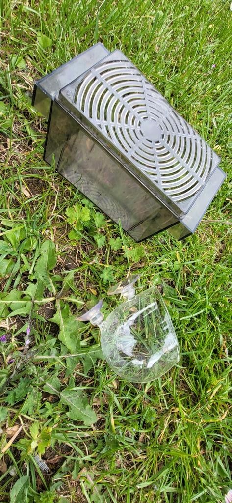 AQUARIUM KWEEKBAK / PLANTEN HOUDER, Dieren en Toebehoren, Ophalen of Verzenden, Inclusief deksel, Nieuw, Decoratie