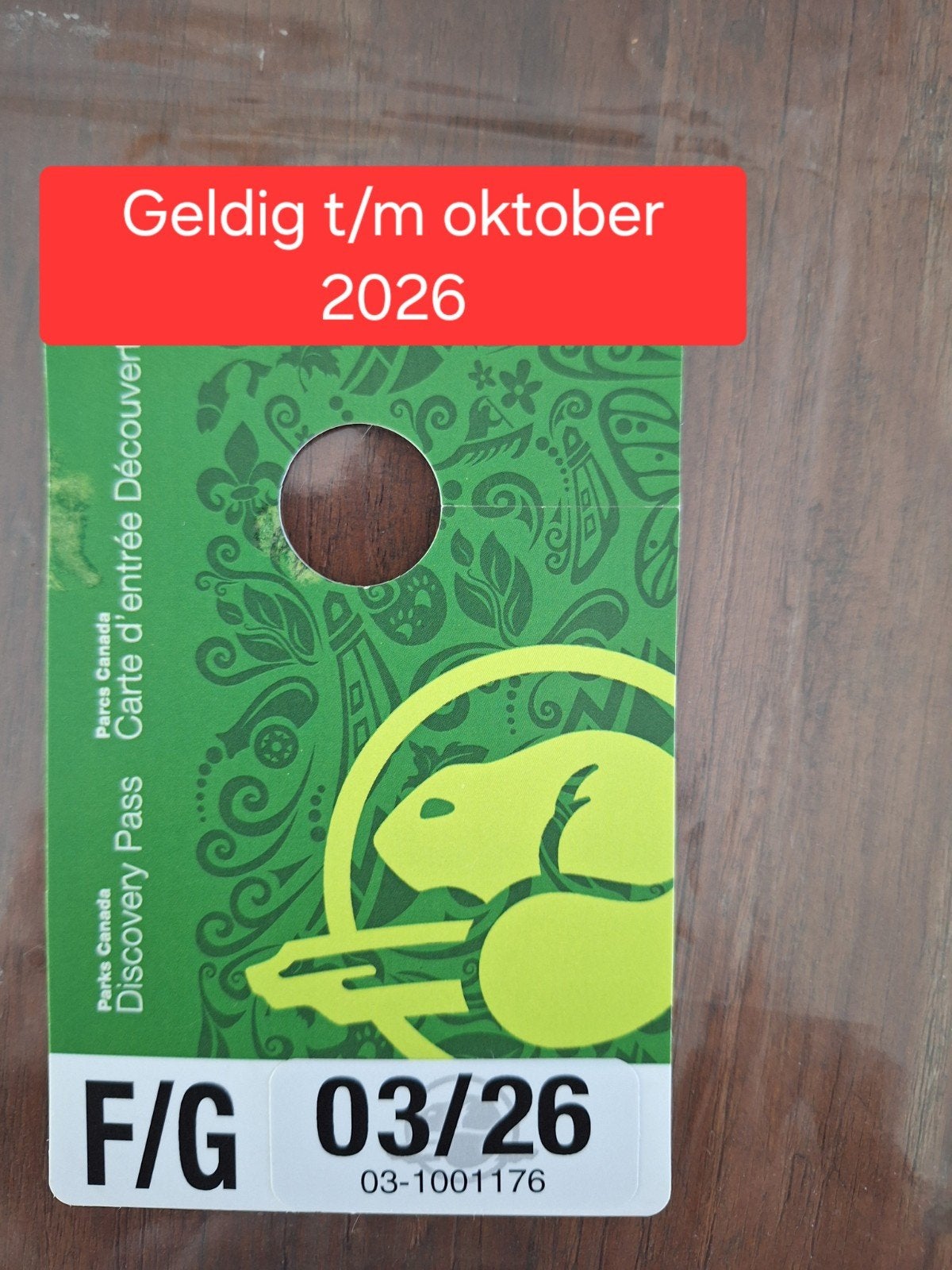T/m Oktober 2026 Canada Discovery pass nationale parken, Drie personen of meer