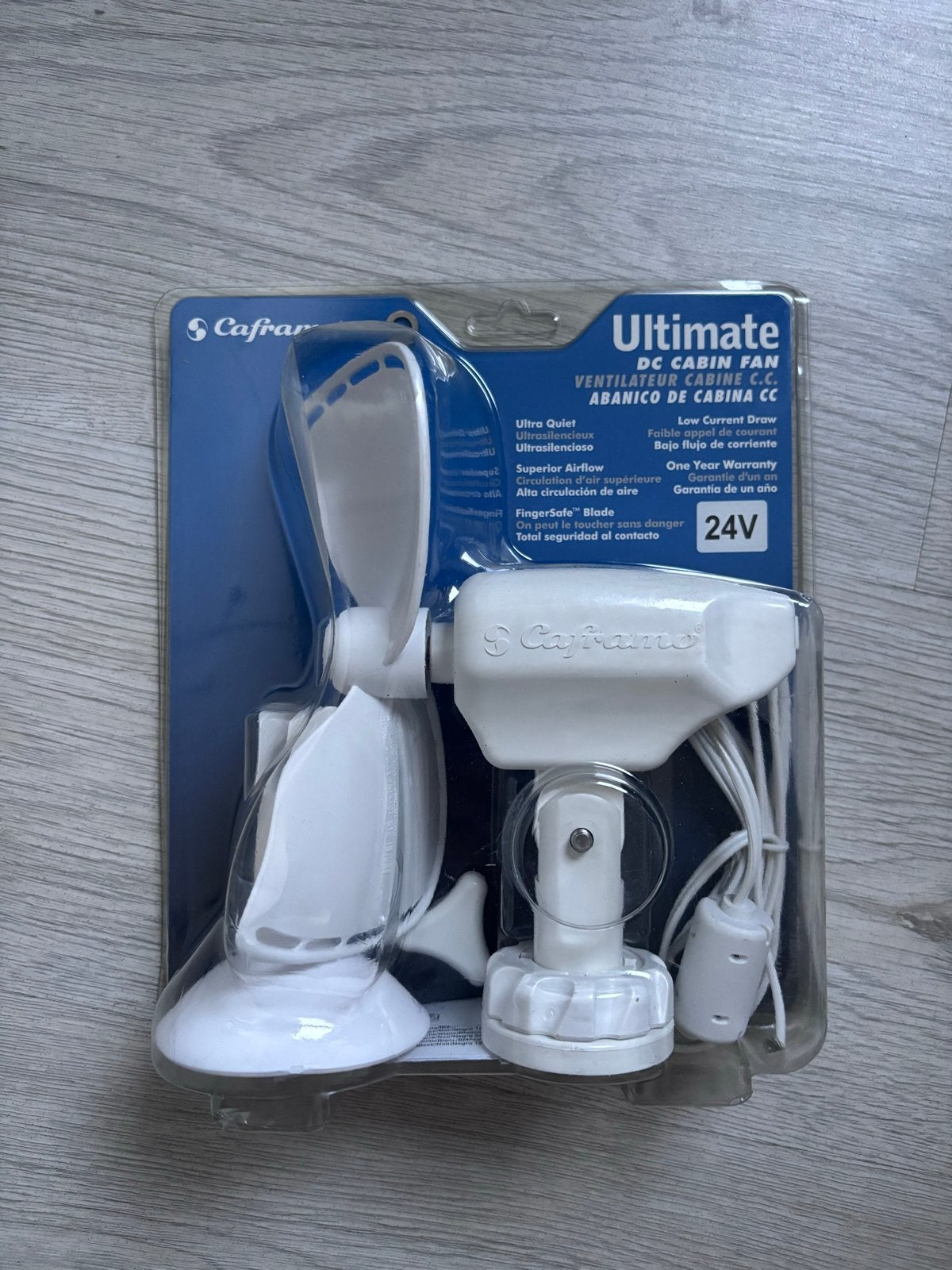 Caframo Ultimate Mini Ventilator 24V - Wit, Ophalen of Verzenden, Nieuw, Overige