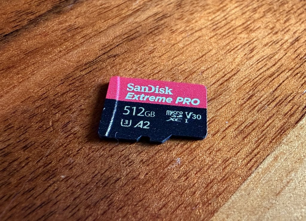 SanDisk Extreme Pro 512GB microSDXC UHS-I geheugenkaart, Sandisk, Videocamera, Ophalen of Verzenden, Zo goed als nieuw