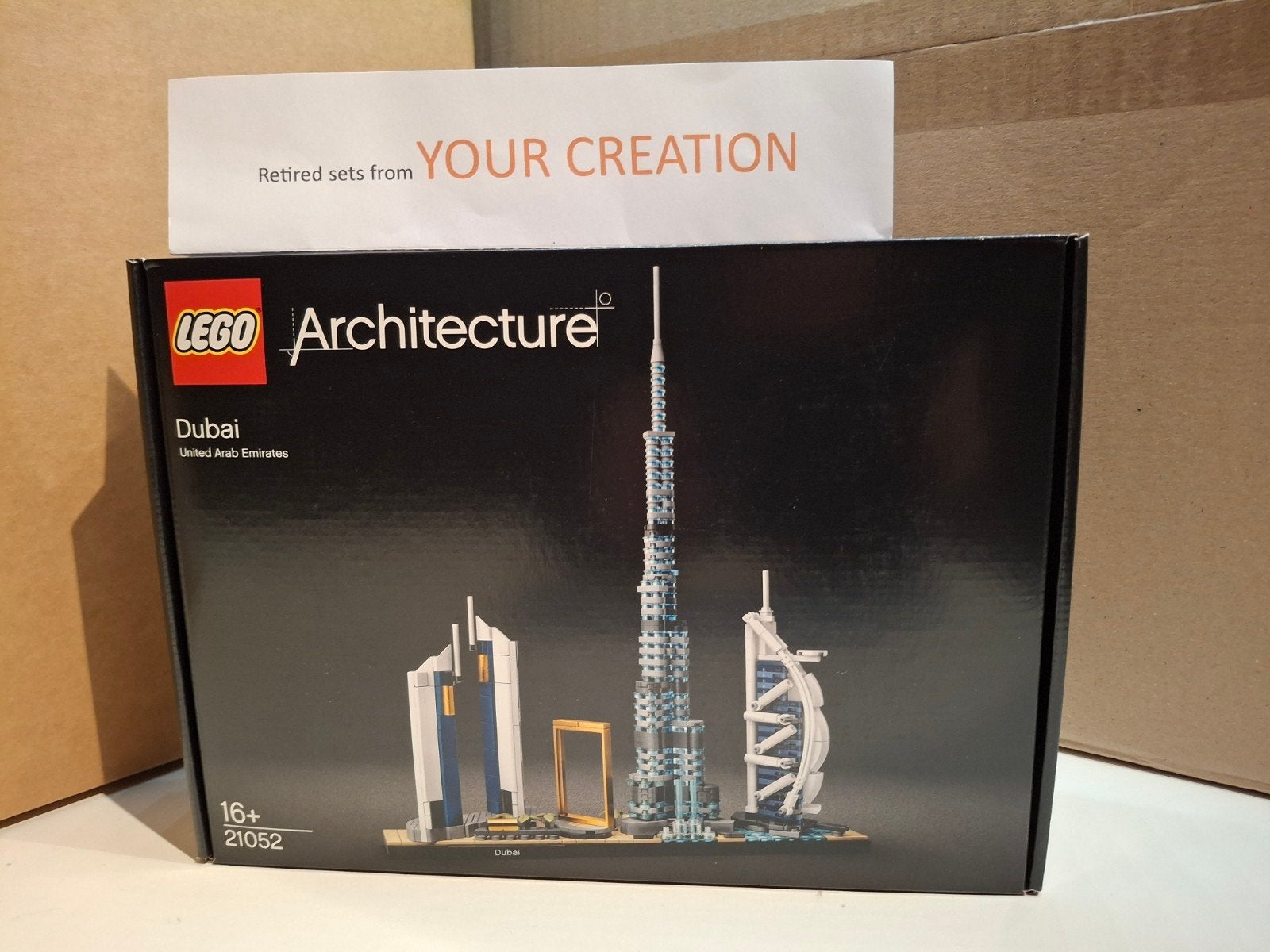 NIEUW LEGO Architecture 21052 Dubai Skyline, Ophalen of Verzenden, Nieuw