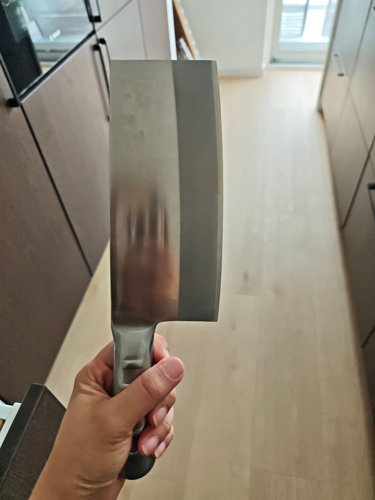 Kinmen Steel Cannon Professionele Messenset - Hakmes en Schi, Huis en Inrichting, Verzenden, Los bestek, Keukenmes, Zo goed als nieuw