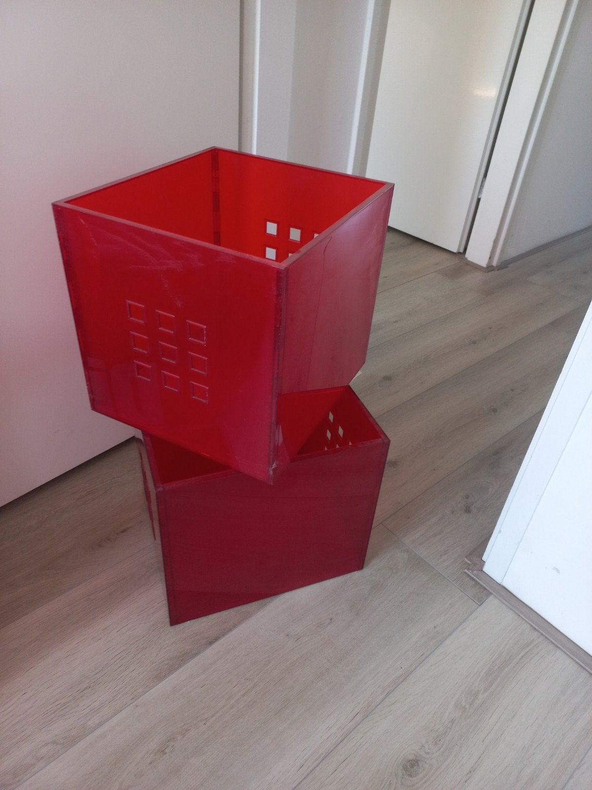 2 ikea kratten, Doe-het-zelf en Verbouw, Kratten en Dozen, Ophalen, Zo goed als nieuw, Krat