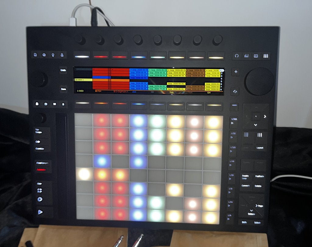 Ableton Push 3 Controller – Garantie, Decksaver + MIDI/CV, Muziek en Instrumenten, Midi-apparatuur, Ophalen of Verzenden, Zo goed als nieuw