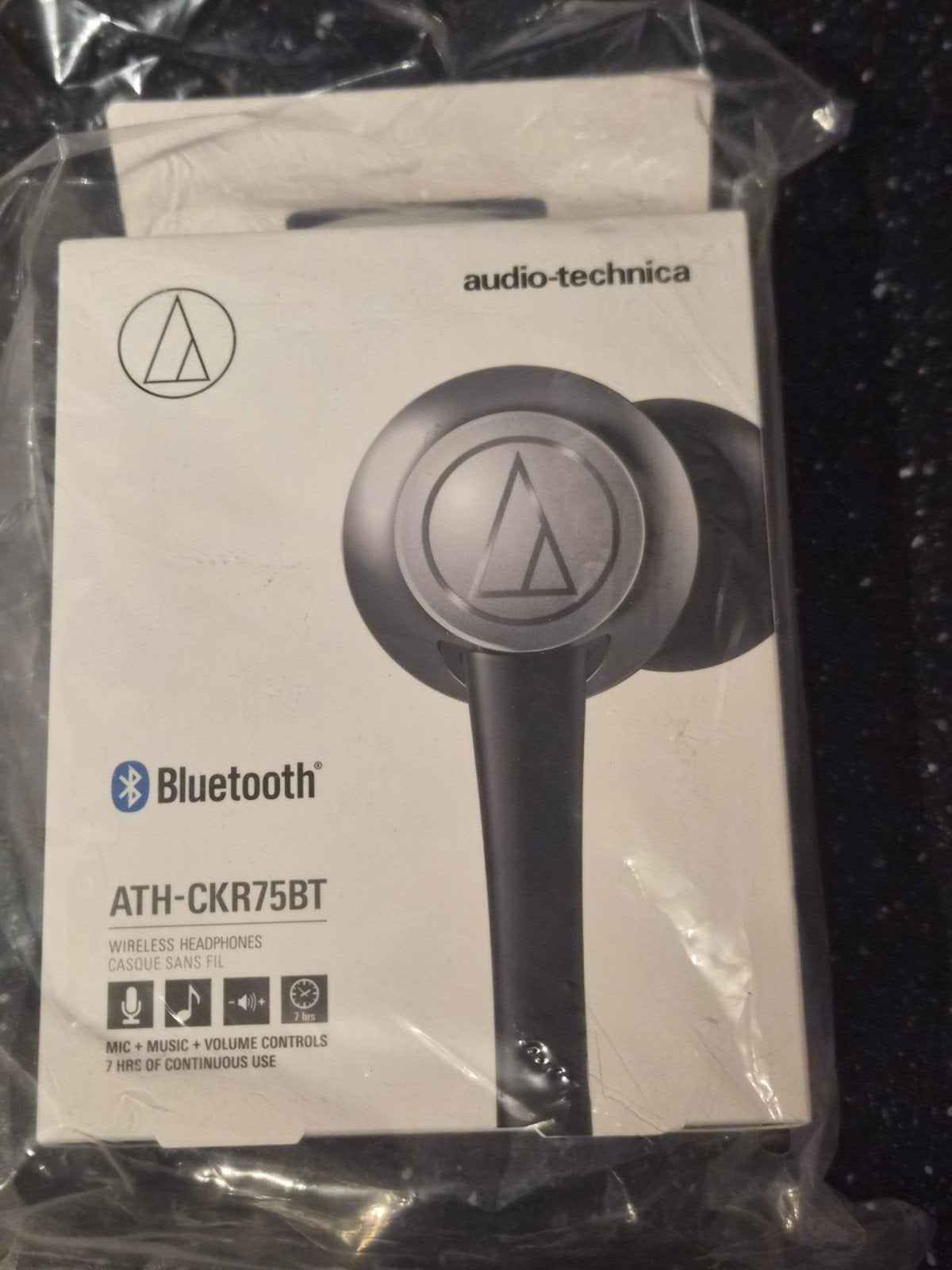 Audio-Technica ATH-CKR75BT Draadloze In-ear Hoofdtelefoon, Audio, Tv en Foto, Overige merken, In-ear, Draadloos, Nieuw