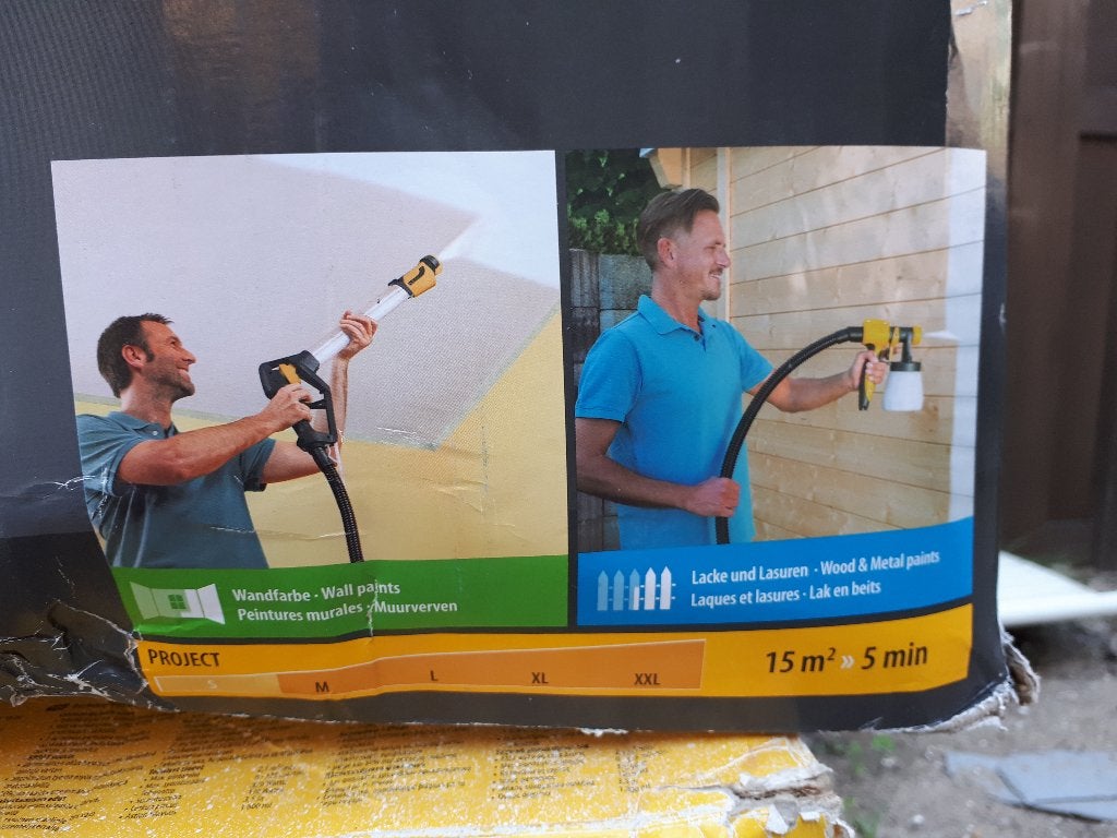 Wagner W950 Flexio Verfspuitsysteem - Grote Klussen, Doe-het-zelf en Verbouw, Schildersmaterialen, Ophalen, Verfspuit of Verfpomp