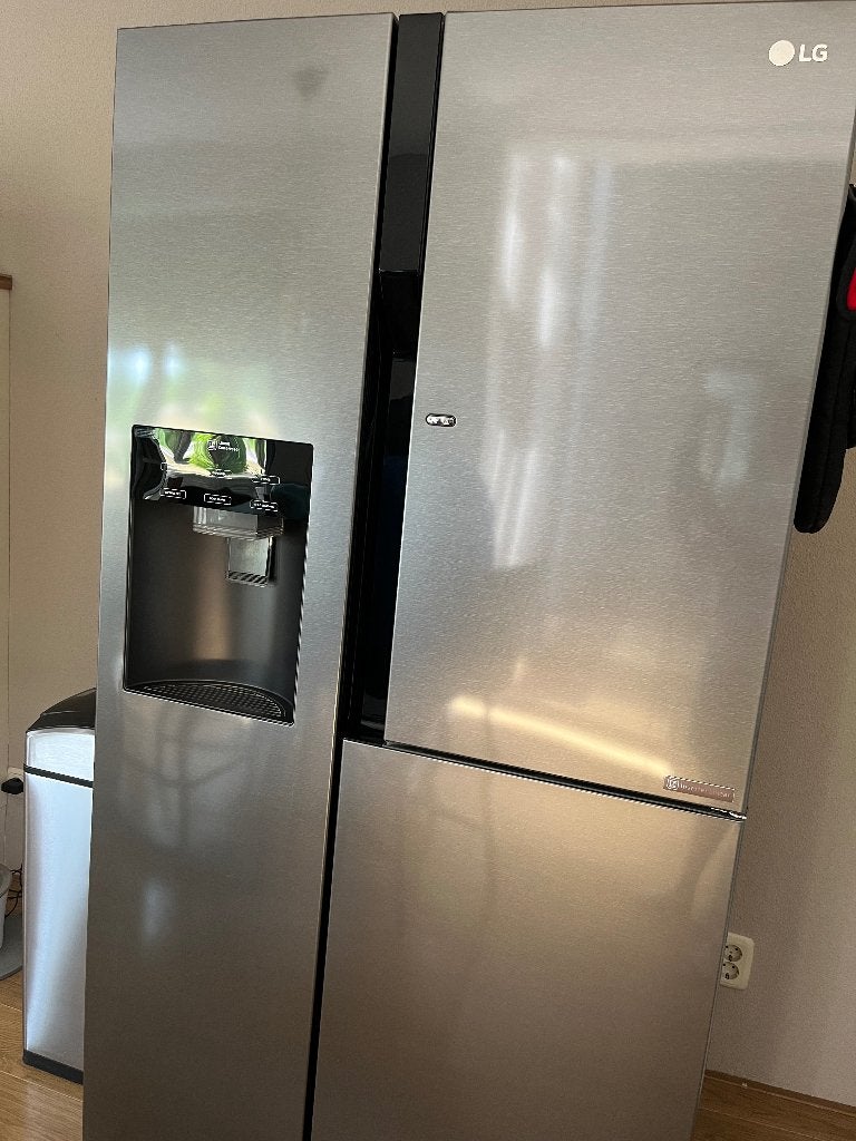 LG SXS refrigerator, Ophalen, Gebruikt, 100 tot 150 cm, 150 tot 200 cm