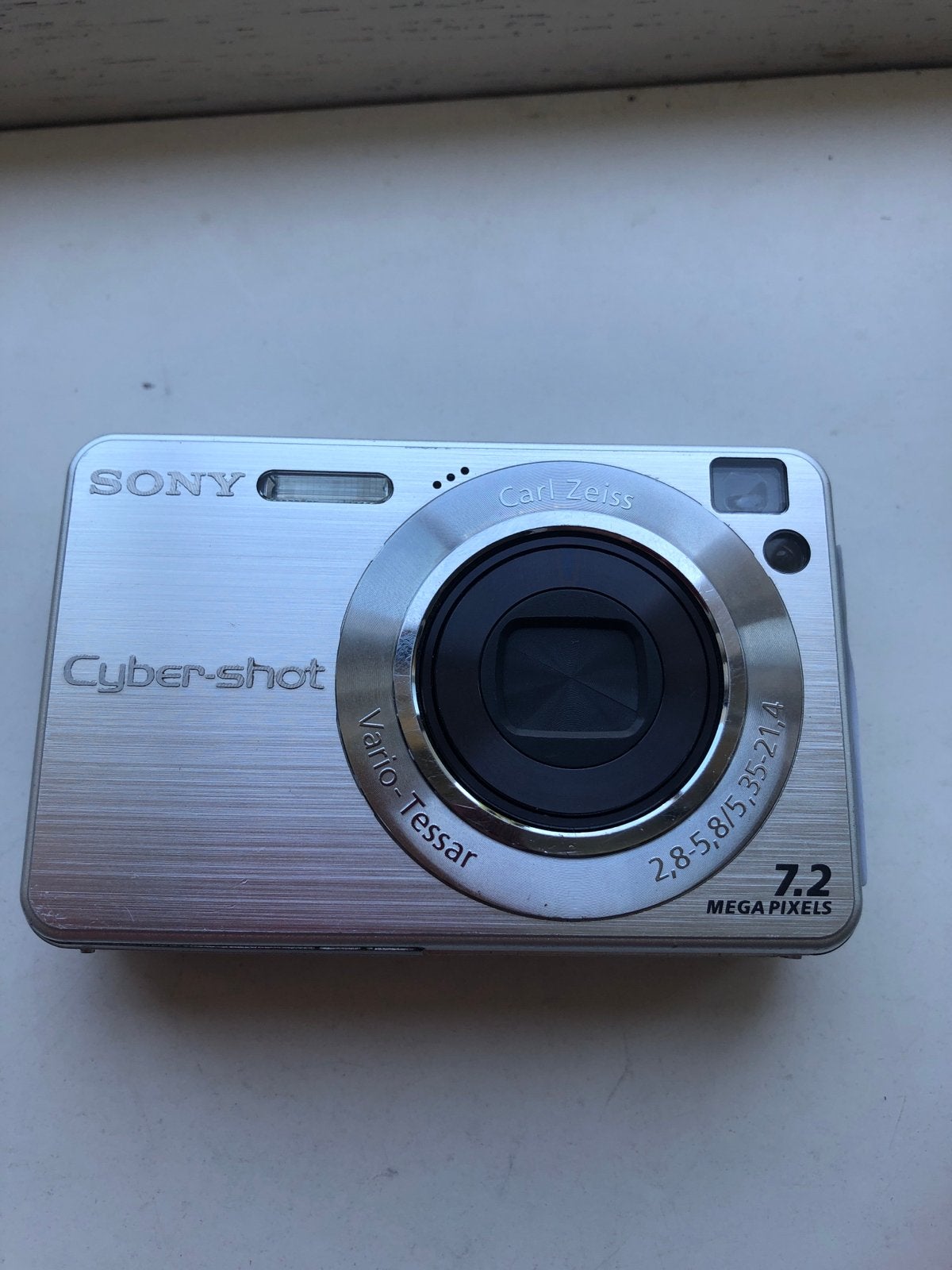 Sony Cyber-shot DSC-W110 Compactcamera 7.2 MP, Audio, Tv en Foto, Fotocamera's Digitaal, Gebruikt, Compactcamera, Sony, Minder dan 4 keer