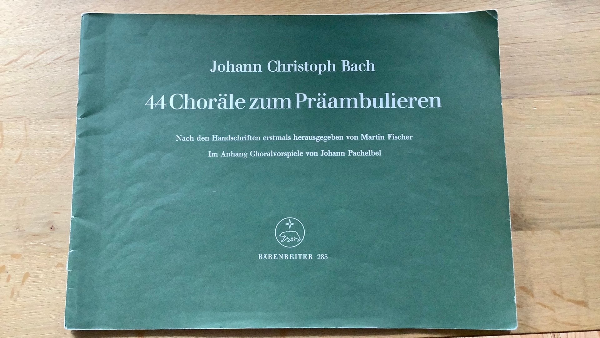 Johann Christoph Bach 44 Chorale, Muziek en Instrumenten, Bladmuziek, Orgel, Gebruikt, Klassiek, Ophalen of Verzenden